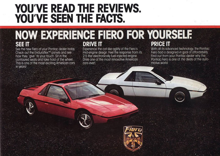 R&T Vintage Introduction and Review: 1984 Pontiac Fiero - Early Enthusiasm,  But I Sense Some Equivocating - Curbside Classic