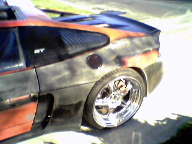 fiero fender flares