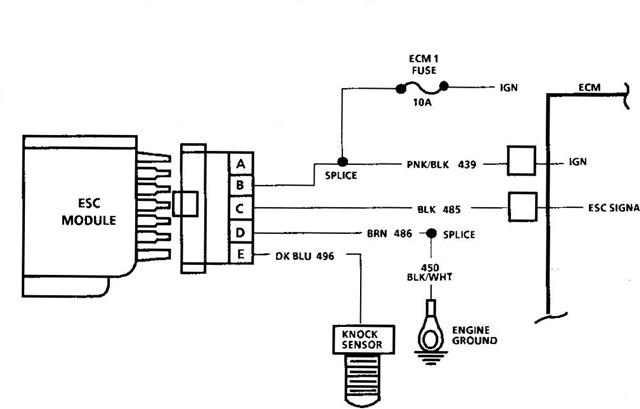 Installing Knock Sensor And Esc - Pennock's Fiero Forum