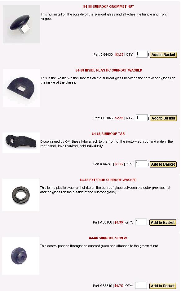 Sunroof tab installation? Pennock's Fiero Forum