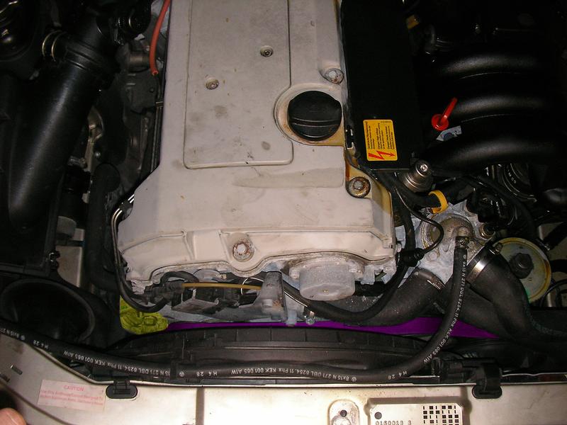 2000 c230 kompressor belt removal