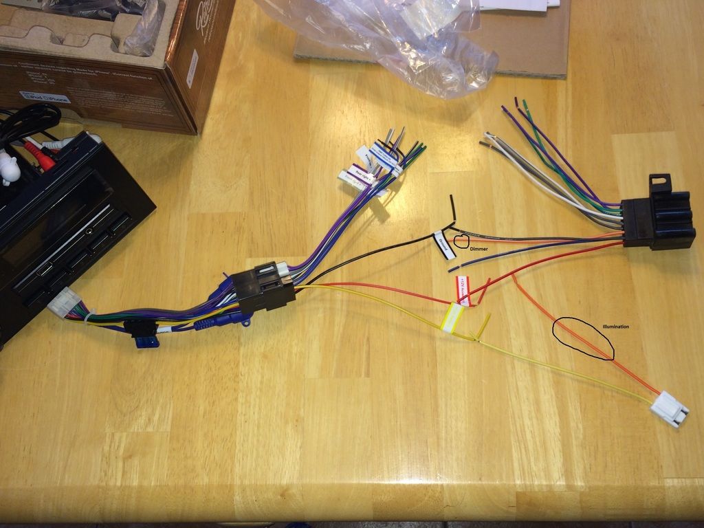 Illumination and dimmer wire Pennock's Fiero Forum