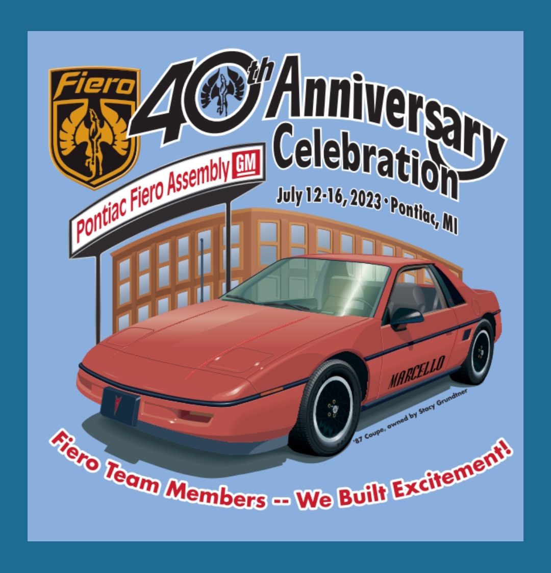 Building excitement: Fans celebrate the Pontiac Fiero's 40th anniversary